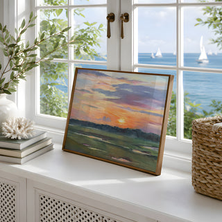 Anticipation Sunrise Fine Art Giclée Print | Elegant Nature-Inspired Wall Art