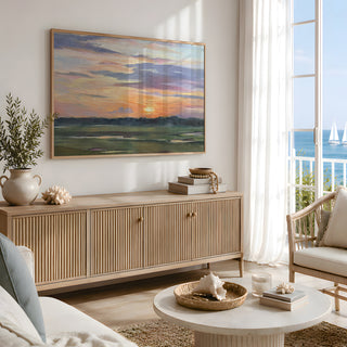 Anticipation Sunrise Fine Art Giclée Print | Elegant Nature-Inspired Wall Art