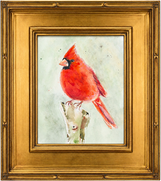 Cardinal Watercolor Fine Art Print
