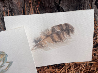 Feather Watercolor