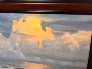 Wrightsville Beach Oil on Canvas 17x24, framed