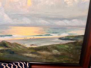 Wrightsville Beach Oil on Canvas 17x24, framed