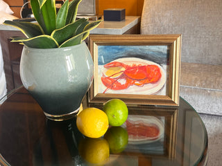 Lobster, watercolor on paper