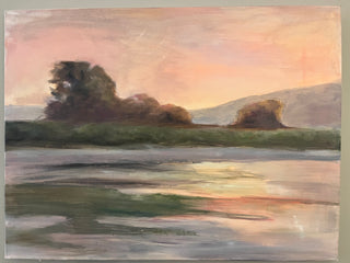 Quiet Evening, Oil on Canvas