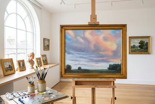 Clouds in Reverie/ Original Oil Painting