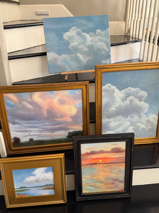 A Sea of Clouds | Original Cloud Oil Painting