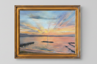Chesapeake Bay Oil Painting - sold