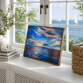Key West Sunset Giclée Art Print | Florida Coastal Wall Art