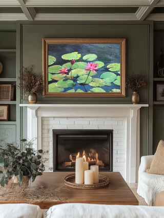 Held in Reflection Giclée Print | Lily Pond