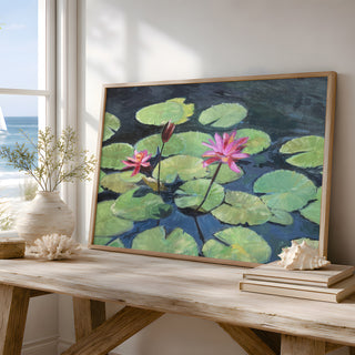 Held in Reflection Giclée Print | Lily Pond