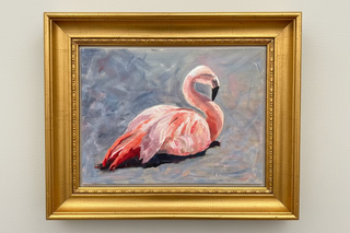 Quiet Beauty, oil on linen panel