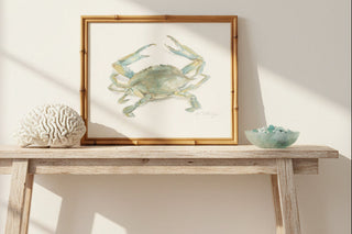 Crab Watercolor Print