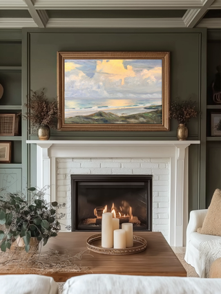 Wrightsville Beach Oil on Canvas 17x24, framed