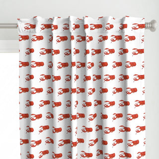 Coastal Lobster Curtains